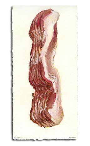 6 Slices, original artwork by Mike Geno