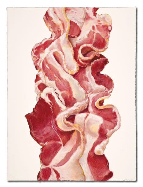 Bacon Composition 6, original artwork by Mike Geno