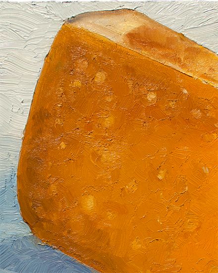 Additional Image of Parmigiano-Reggiano Slice, original artwork by Mike Geno