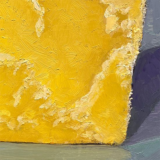 Detail View of Cornish Kern, original artwork by Mike Geno