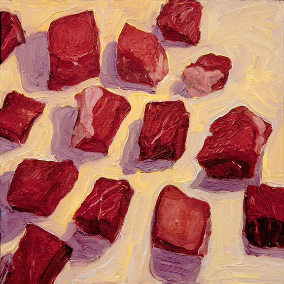 Stew Meat, original artwork by Mike Geno