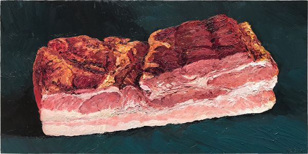 Slab Bacon, original artwork by Mike Geno