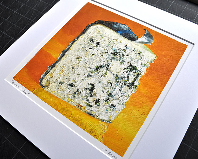 Buttermilk Blue cheese portrait by Mike Geno
