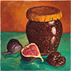 matted print of Dalmatia Fig Spread