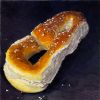 matted print of A Single Pretzel