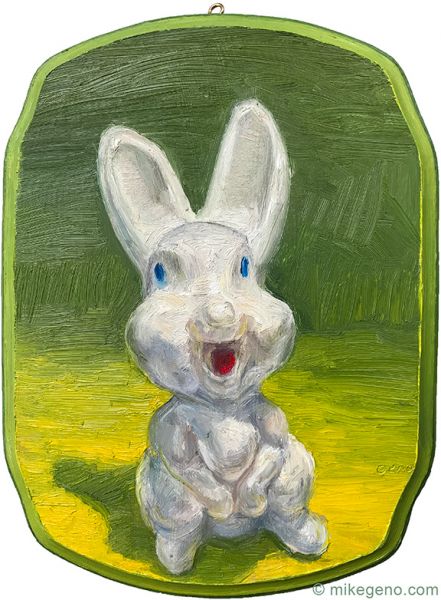 Evil Bunny, original artwork by Mike Geno