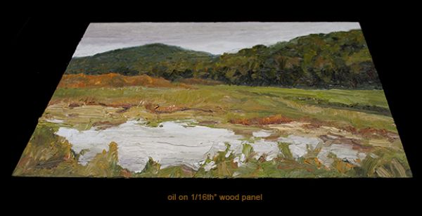 Image 2 of Vermont Landscape No. 3, original artwork by Mike Geno